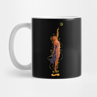 Lady Reaching for Moon, Dreams Carry You Mug